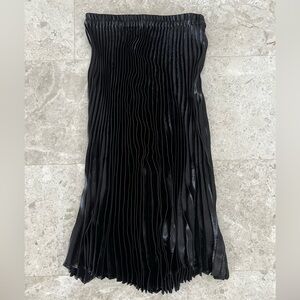 Philosophy Black Pleated Skirt